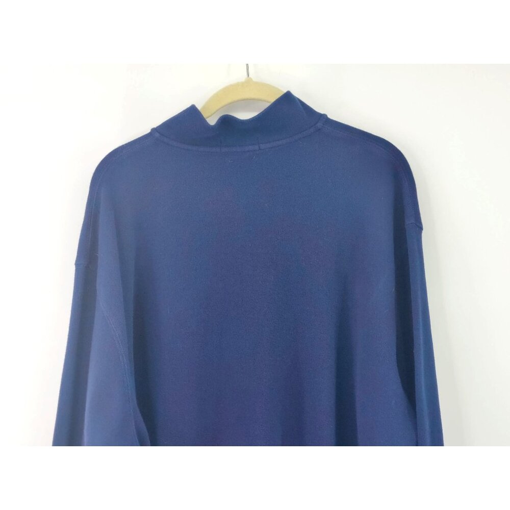 Polo Ralph Lauren Navy Long Sleeve Quarter Zip Size 2X - Picture 7 of 8